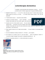- 18 - MMS - ACI-Argento Colloidale Ionico 10 ppm. - Idrocolonterapia Domestica