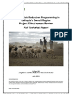 Effectiveness Review: Disaster Risk Reduction Programming in Ethiopia's Somali Region