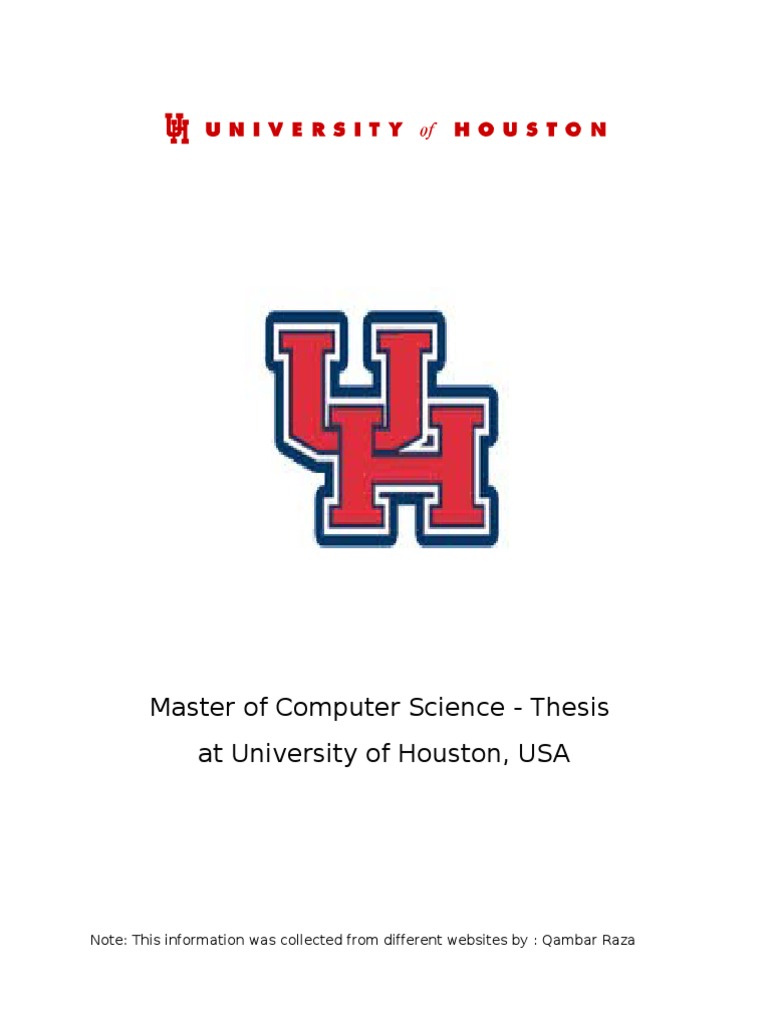 masters thesis computer science