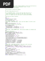 Matlab Code For Truss Problem, Generalised Program