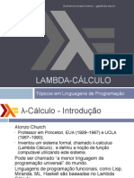 Lambda Calculo. Ufpi - Material Bom