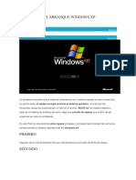 Reparar Boot Arranque Windows XP