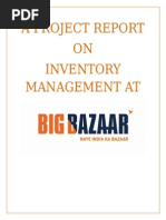 A Project Report ON Inventory Management at