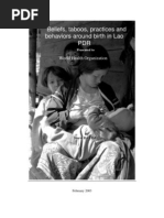 Download Beliefs taboos practices and behaviors around birth in L by EDOSOA SN17654605 doc pdf