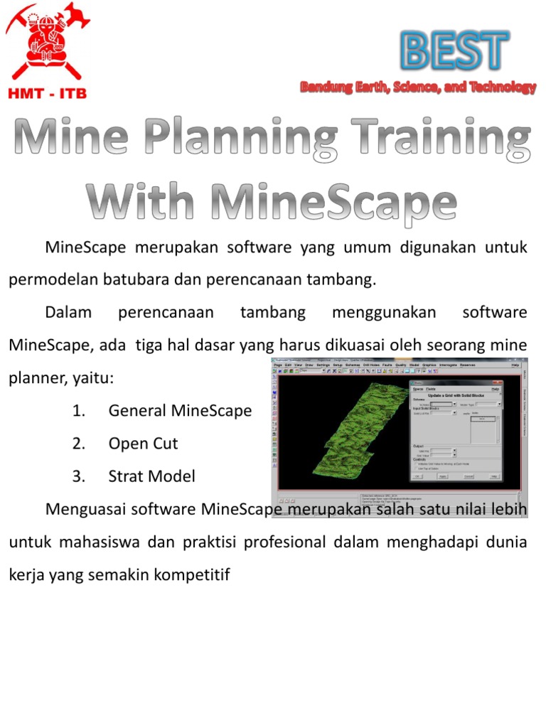 Mine Plan | PDF | Komputer | Teknologi & Rekayasa