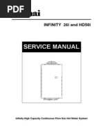 Download 13 Rinnai Infinity 26i and HD50i Service Manual by douamii SN176547152 doc pdf