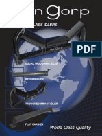 Cema D6 & E7 Class Idlers: Equal Troughing Idler