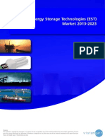 The Energy Storage Technologies (EST) Market 2013-2023