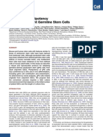 Induction of Pluripotency in Adult Unipotent Germline Stem Cells 