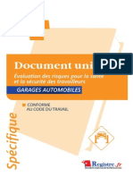 M031-Doc Unique Evaluation Des Risques - Garagistes Extrait