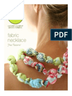 Fabric Necklace