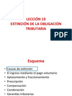 L19 Extinción de La Obligación Tributaria