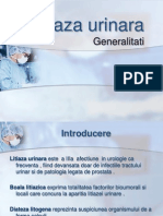 Litiaza Urinara - Generalitati