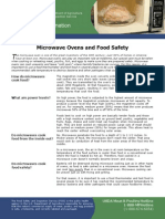 Microwave Ovens and Food Safety