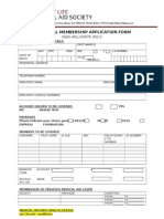 Flimas Individual Membership Application Form
