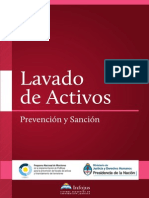 Lavado de Activos. Prevención y Sanción.