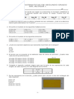 Examen de Matematicas Del 2º Completo B1