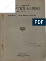 Prasad Mandanam - J.D. Zadoo KSTS 72