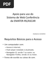 WebConf EMATER - Orientações Externo