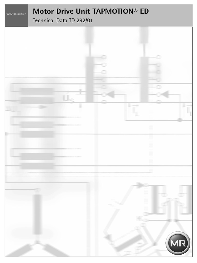 TD ED en | PDF | Transmission (Mechanics) | Resistor