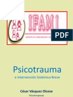 Seminario Psicotrauma e Intervencion Sistemica - IfAMI