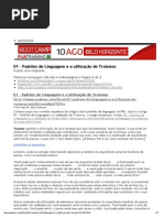 01 - Padrões de Linguagem e a utilização de Truísmos