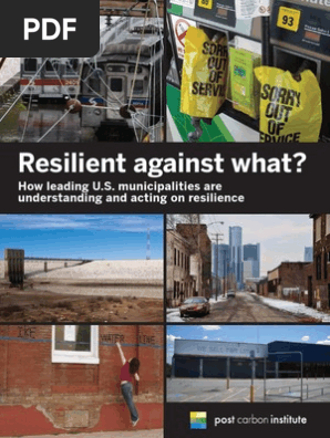 Resilient Against What Climate Resilience Emergency - 