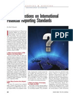 Twenty Questions on International Financial Reporting