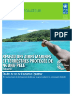 Études de Cas de L'initiative Equateur: RÉSEAU DES AIRES MARINES ET TERRESTRES PROTÉGÉE DE NGUNA-PELE, Vanuatu