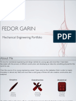 Fedor Garin: Mechanical Engineering Portfolio