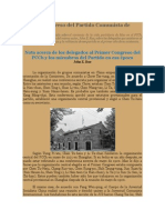 Crítica Marxista Leninista - Primer Congreso del Partido Comunista de China