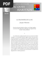 La filosofía en la fe