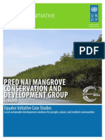 Case Studies UNDP: PRED NAI MANGROVE CONSERVATION AND DEVELOPMENT GROUP, Thailand