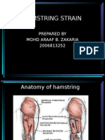 Hamstring Strain