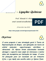 Ligacoes Quimicas - Apresentação Do Curso