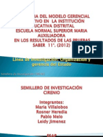 Ponencia Proyecto 2013