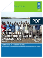 Études de Cas de L'initiative Equateur: ASSOCIATION DES PÊCHEURS DE LA COMMUNAUTÉ RURALE DE MANGAGOULACK, Sénégal