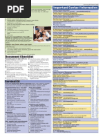 Evacuation Kit: Important Contact Information