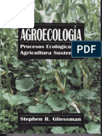 Agroecologia, Procesos Ecológicos En Agricultura Sostenible - Stephen R Gliessman