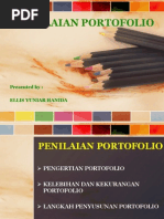 Download PENILAIAN PORTOFOLIOppt by Ellis Yuniar Hanida SN176721621 doc pdf
