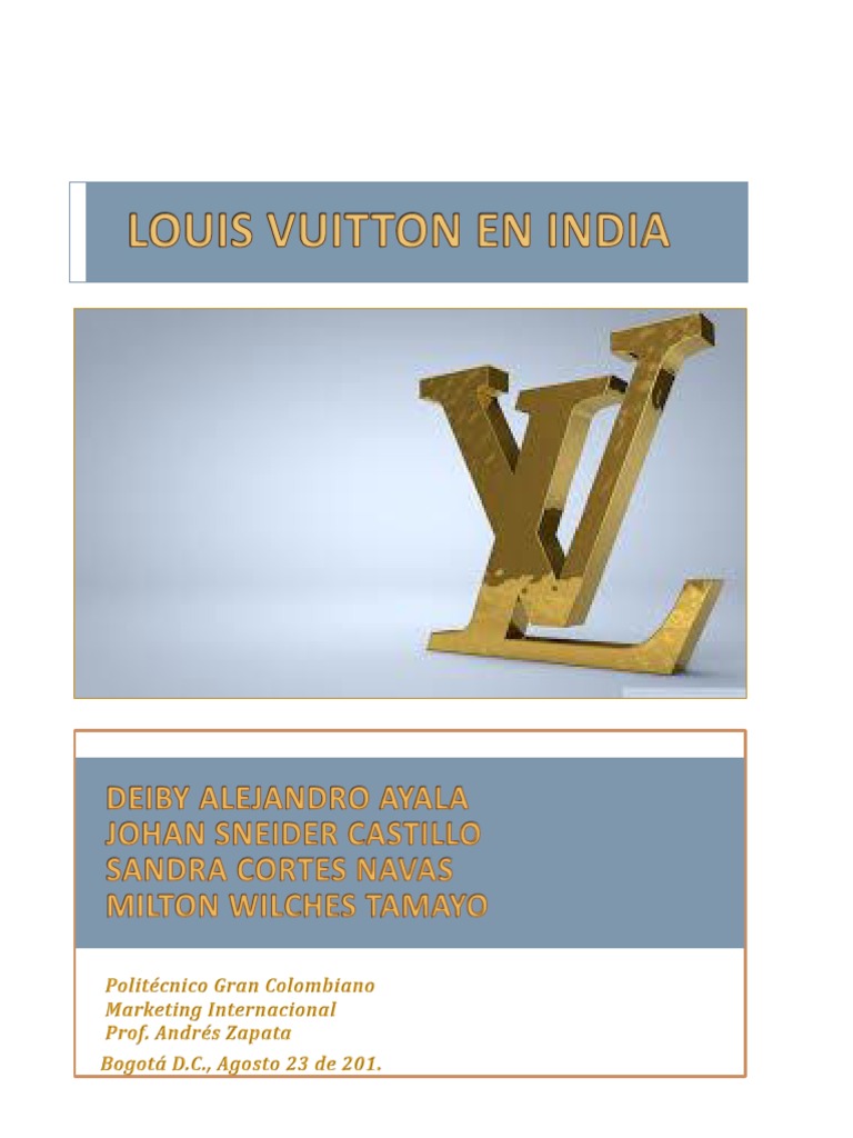 Louis Vuitton en India | PDF | Hotel | Marca