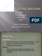 Bending Testing Machine