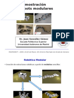 Demostración de Robots Modulares. Madridbot 2009