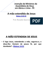 A Mão Estendida de Jesus