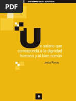 Un salario que corresponda a la dignidad humana y al bien común