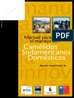 Manual para El Manejo de Camelidos Sudamericanos Domesticos