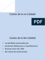 Costos de La No Calidad