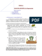 Tema 1 Estretegias de Gestion La Negociacion PDF