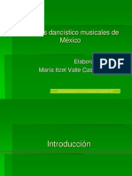 Géneros Dancísticos y Musicales de México