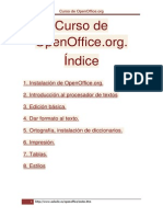 Curso de OpenOffice